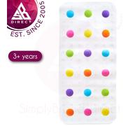 Munchkin Dots Bath Mat with Non-Slip & Skid-resistant Surface│30.5" L x 14.25" W