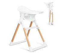 Munchkin® Float™ Easy Clean Foldable Baby High Chair - Compact Modern Design Great for Small Spaces