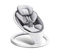 Munchkin Electric Baby Swing | Bluetooth Enabled Baby Bouncer Chair & Rocker | Portable Rocker & Gentle Bouncing Chair with Motion and Sounds| White