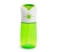 Munchkin Flip and Go Tritan Straw Cup, 12 Ounce, Green