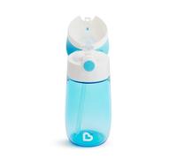 Munchkin Flip & Go Baby Water Bottle with Straw | 355ml | Blue