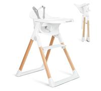 Munchkin® Float™ Easy Clean Foldable Baby High Chair - Compact Modern Design Great for Small Spaces