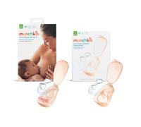 Munchkin Flow 24mm Nipple Shield+ 2 Pack| Nipple Shield+ and Replacement Kit | See Your Milk Flow While You Breastfeed | Breast Feeding & Baby Essentials | Duo Set