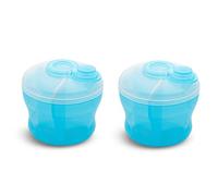 Munchkin® Formula Dispenser, BPA Free, 3 9oz Sections, Blue, 2 Pack