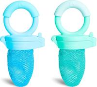 Munchkin Fresh Food Feeder, 2 Pack, Blue/Mint