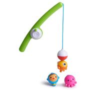 Munchkin Gone Fishing Rod and Reel Magnetic Bath Toy Set | Fun and Interactive