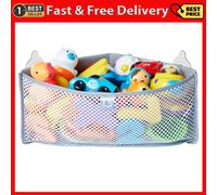 Munchkin High'N Dry Corner Bath Toy Organiser, Grey