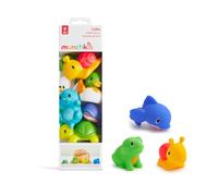 Munchkin Lake Squirts Rubber Bath Squirt Toys for Babies | 8 Pack