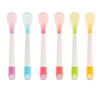 Munchkin Lift Baby and Toddler Spoons Rest Keeps Tip Off Table Multicolored 6 Count