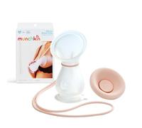 Munchkin Silicone Breast Pump | Breastfeeding Manual Pump Holds up to 120ml of Milk| Ergonomic Design & Easy to Use | Breastfeeding & Baby Essentials