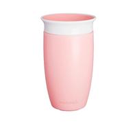 Munchkin Miracle 360 Cup| Toddler Cup| BPA Free Baby & Toddler Sippy Cup| Non Spill Cup| Dishwasher Safe Baby Cup| Leakproof Childrens Cups| Baby Sippy Cup| 12+ Months Weaning Cup - 10oz/296 ml| Pink