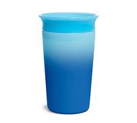 Munchkin Miracle 360 Cups, Colour Changing Toddler Cup, BPA Free Baby & Toddler Sippy Cup, Non Spill Cup, Dishwasher Safe Baby Cup, Leakproof Childrens Cups, 12+ Months - 9oz/266ml, Blue