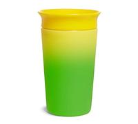 Munchkin Miracle 360 Cups, Colour Changing Toddler Cup, BPA Free Baby & Toddler Sippy Cup, Non Spill Cup, Dishwasher Safe Baby Cup, Leakproof Childrens Cups, 12+ Months - 9oz/266ml, Yellow