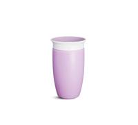 Munchkin Miracle 360 Cup - BPA-Free Toddler Sippy Cup, Non-Spill, Dishwasher Safe, Leakproof - 10oz/296ml (Purple) - Ideal for Babies 12+ Months, Perfect Weaning Cup