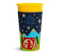 Munchkin® Miracle® 360 Degree Glow in The Dark Sippy Cup, 9 Ounce, Camping, Yellow