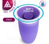 Munchkin Miracle 360 Degree Sippy Cup, 296 ml, Purple