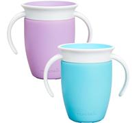 Munchkin Miracle 360 Sippy Cup, Trainer BPA Free Baby & Toddler Cups w.Handles,