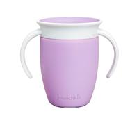 Munchkin Miracle 360 Sippy Cup | Trainer Toddler & Baby Cup | BPA Free | Non Spill |Leakproof | Baby Weaning from 6+ Months | 7oz/207ml| Purple