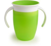 Munchkin Miracle 360 Sippy Cup, Trainer Toddler Cup, BPA Free Baby Cup with Han