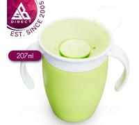 Munchkin Miracle 360° Trainer Sippy Cup with Handles│For 6+ months│207ml│Green