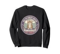 Munchkin Mom Like A Regular Mom But Cooler Cat Mom Sweatshirt