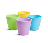 Munchkin Multi Toddler Cups , BPA-Free, 8 Oz, Pack of 4 - Durable, Colorful Training Cups for Toddlers - Dishwasher Safe - 18+ Months