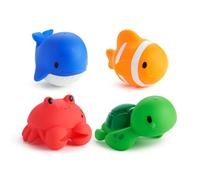 Floating Ocean Animal Themed, Bath Squirt Toys for Baby, Pack of 4, Multi coloured