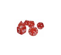 Munchkin Polyhedral Dice Set Red/White - Board Game