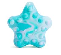 Munchkin® Pop Squish Popping Bath Toy - Mould-Free Squeezable Sensory Fidget Without Holes | Baby Essentials for Toddlers and Children | Blue