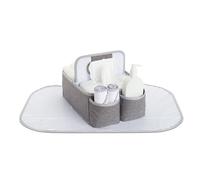 Munchkin Portable Diaper Caddy Organizer Grey