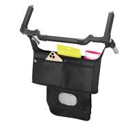Munchkin Pram Organiser Baby | 2 Cup Holders | Pram & Stroller | Black
