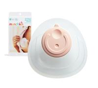 Munchkin Silicone Breast Milk Collector | Collect The Breast Milk from The Opposite Breast While You Nurse | Easy to Use | Ergonomic Design | Baby & Breastfeeding Essentials