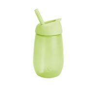 Munchkin Simple Clean Toddler Cup | Baby & Toddler Sippy Cups with Straw | BPA Free Non Spill Cup | Dishwasher Safe Baby Straw Cup | Leakproof Silicone Cups - 10oz/296 ml | 1 Pack | Green