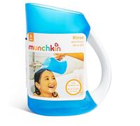 Munchkin Soft Rim Baby Bath Jug | Shampoo Rinser for Toddlers | Blue