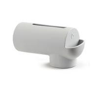 Munchkin® Soft Spot™ Bath Spout Cover for Baby, Bathtub Guard with Built-in Bubble Bath Dispenser, Silicone, Grey