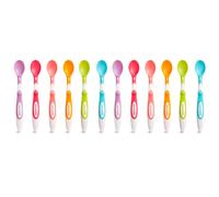 Munchkin Soft Tip Baby Spoons, BPA Free Infant Feeding Spoons, 12 Pack