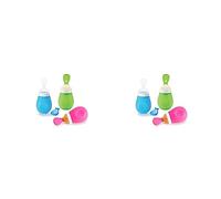 Munchkin Squeeze Silicone Baby Food Dispensing Spoon, (1 Spoon Assorted Color) (Pack of 2)
