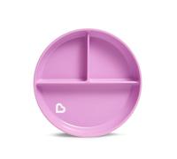Munchkin Stay Put Divided Suction Plate, Purple