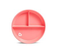 Munchkin Stay Put Suction Plate with Sections to Keep Foods Separate BPA Free
