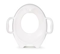 Munchkin Sturdy Potty Training Seat with handles and legs Portable and Easy to Use White