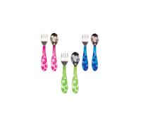 Munchkin Toddler Fork and Spoon Set (1 Spoon and 1 Fork ) Assorted colours