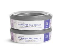 Munchkin UV Diaper Pail Refill Rings, 544 Count, 2 Pack (272 Count Each)