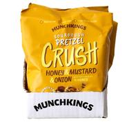 Munchkings Pretzel Crush Savoury Snacks Multipack 9 X 125g (9 Pack, Honey Mustard & Onion)