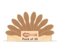 MUNCHWARE Edible Chocojoy Spoons | 100% Natural, Biodegradable & Crunchy Eco-Friendly Cutlery | Perfect for Ice Cream (30, Vanilla)