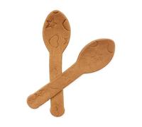 MUNCHWARE Peri Peri Edible Spoons - Eco-Friendly Biodegradable Edible Cutlery | 100% Natural, Crunchy & Delicious | Plastic-Free Alternative for Desserts, Meals & Snacks | 2pcs