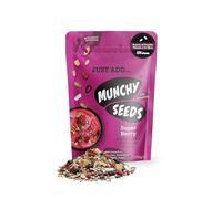 MUNCHY SEEDS Breakfast Booster SUPER BERRY 125g Breakfast Topper with Goji, Chia, Cranberry, Sunflower Seeds & Pumpkin Seeds. Sprinkle On Porridge, Fruit, Yoghurt Or Smoothie Vegan, Fibre Vitamin E