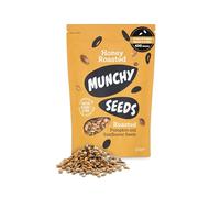 MUNCHY SEEDS - Honey Roasted, Sweet Mix of Sunflower & Pumpkin Seed, Protein Snack, Source of Fibre & Vitamin E, Gluten & Wheat-Free, for Kids & Adults, 450g
