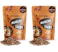 Munchy Seeds Just Add Savoury Sprinkles Snack - Spicy Peri Peri, 125g, Sunflower Seeds, Pumpkin Seeds and Watermelon Seed Mix with Grains, Spice, & Bird’s Eye Chilli, Vegan, Protein & Fibre