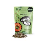 Munchy Seeds Snack Warm Cumin and Fennel Sunflower & Pumpkin Mix, Sprinkle on Salads, Soups & Savoury Dishes, Vegan, Source of Protein, Fibre & Vitamin E, 125 g