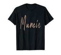 Muncie Indiana Vintage Elegant Design Value Graphic T-Shirt